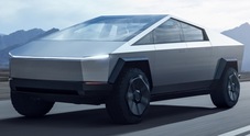 Cybertruck, il futuristico pick-up Tesla in produzione a fine 2023. Il veicolo era stato svelato nel 2019