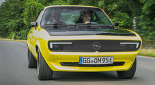 Opel Manta, il passato che ritorna: è elettrica la sportiva di 50 anni fa