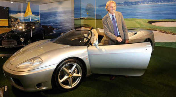 Il presidente della Ferrari Luca di Montezemolo