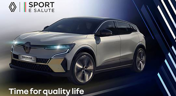 Renault Italia avec Sport & Salut à « Qualité de Vie ».  Vingt-cinq voitures fournies par la maison française