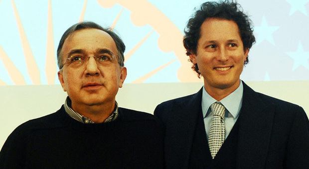 Sergio Marchionne e John Elkann, ad e presidente di Fiat Spa
