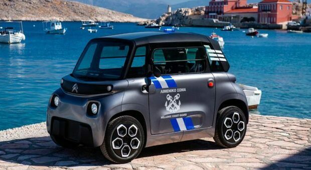 Citroën Ami, το ηλεκτρικό «τιμόνι» στην Ελληνική Αστυνομία.  Στο νησί της Χάλκης, ένα ευρωπαϊκό «εργαστήριο» κινητικότητας