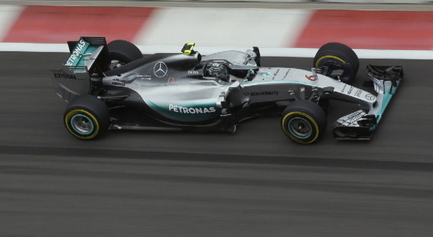 La Mercedes di Nico Rosberg a Sochi