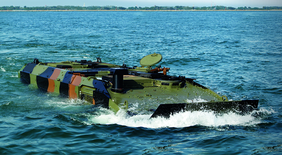 L ACV (Amphibious Combat Vehicle) è il mezzo anfibio che Iveco costruirà per i marines americani