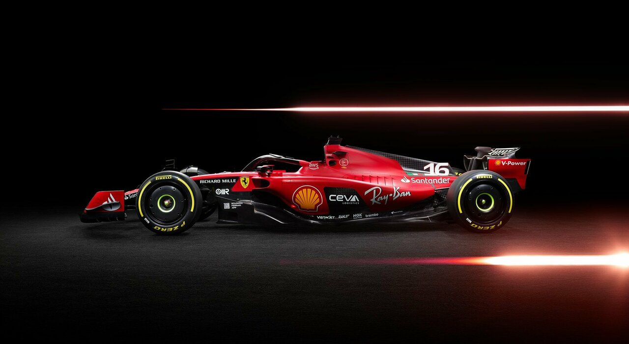 La Ferrari svela la nuova SF-23, riparte la caccia al titolo di Formula 1: la presentazione