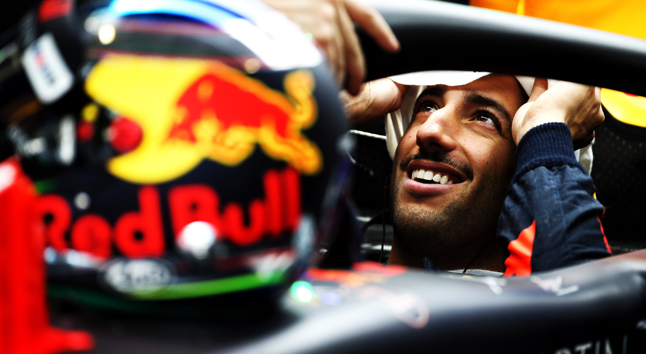 Nella foto, Daniel Ricciardo all'epoca Red Bull