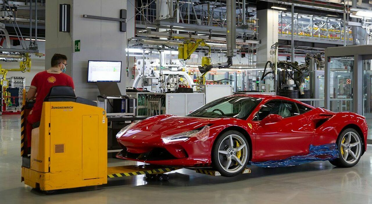 La fabbrica Ferrari a Maranello