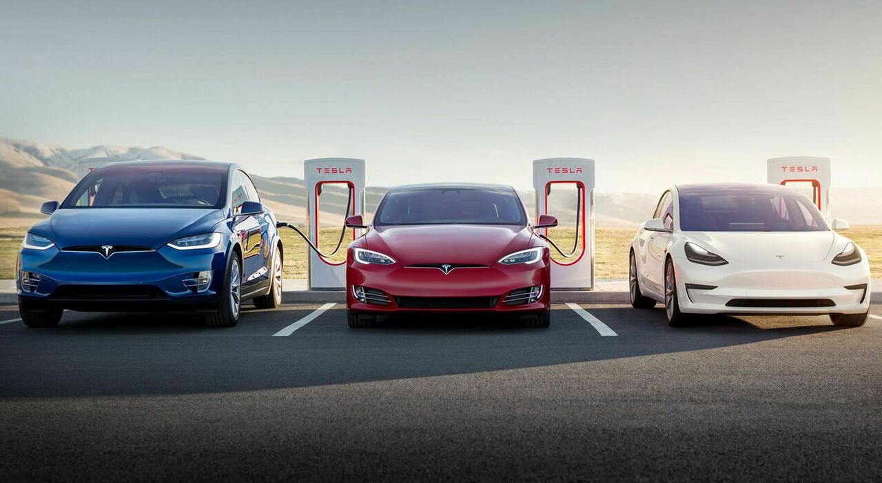 La gamma auto di Tesla