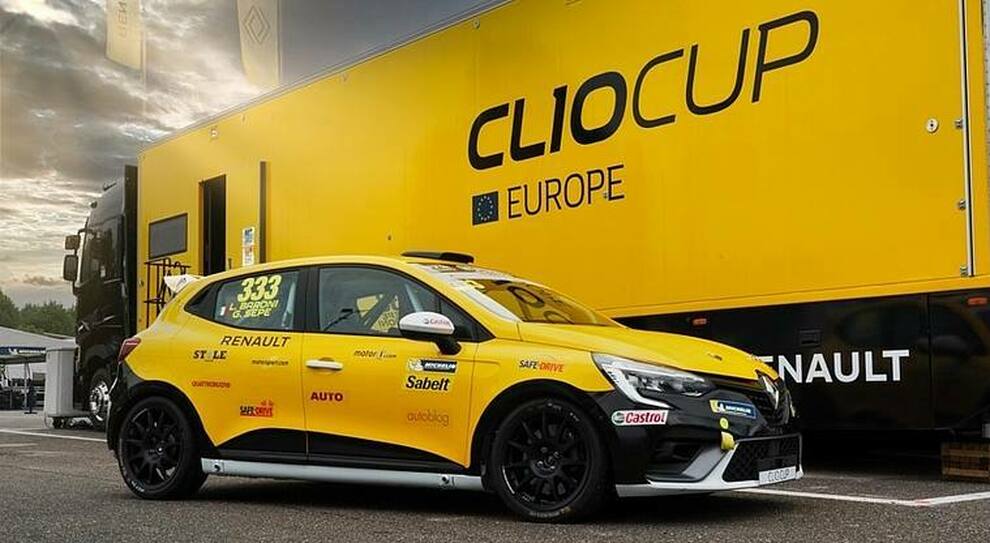 Una vetura della Clio Cup Europe