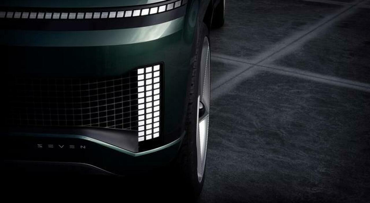 Hyundai Seven, svelate le prime immagini del concept. Progetto di SUV elettrico debutterà ad AutoMobility 2021