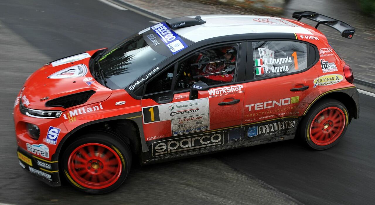 Andrea Crugnola e Pietro Elia Ometto hanno vinto alla grande il 46mo Rally Il Ciocco e Valle del Serchio