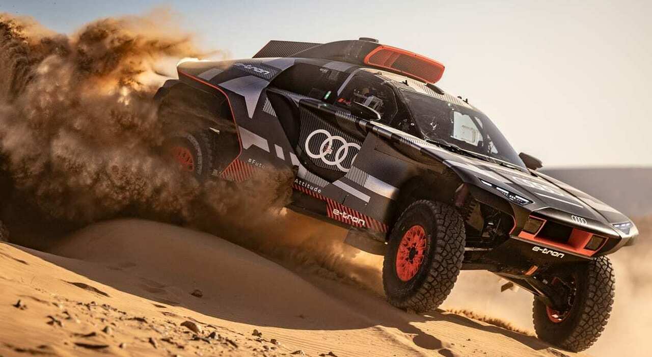 La novità principale della Dakar 2022 è la partecipazione Audi con il mostro elettrico RS Q e-tron