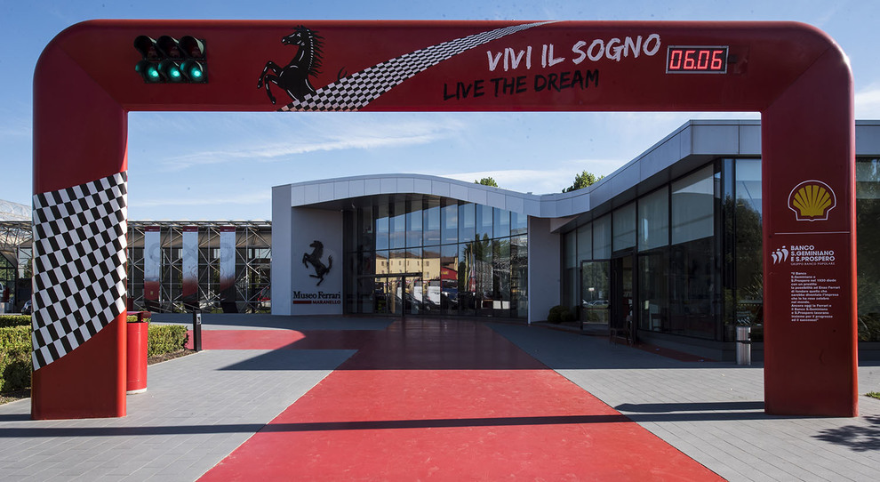 Il museo Ferrari a Maranello