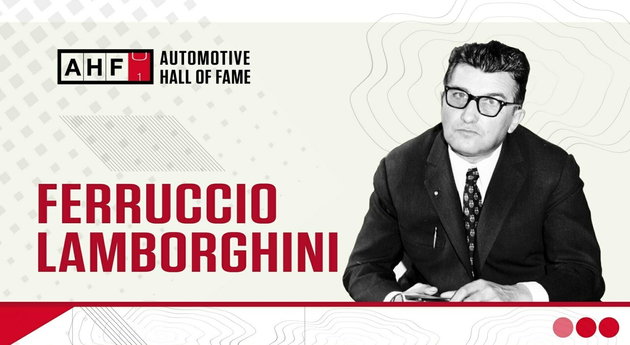 Ferruccio Lamborghini, il leggendario fondatore della casa bolognese entra nella Automotive Hall of Fame