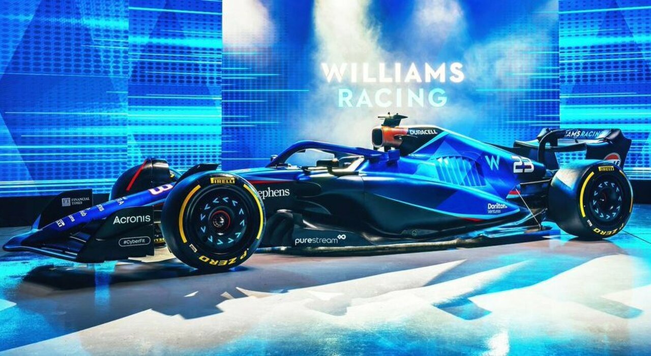 La livrea della nuova Williams FW45