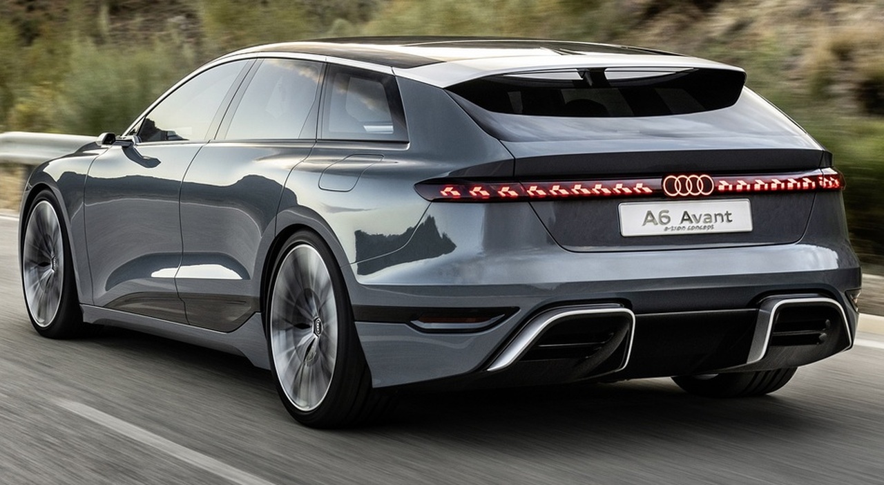 La nuova A6 Avant e-tron concept