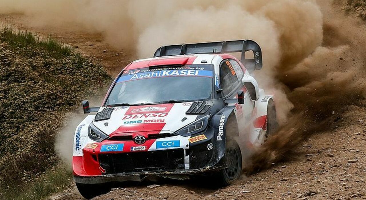 La Toyota Yaris WRC che sta dominando il Rally del Portogallo