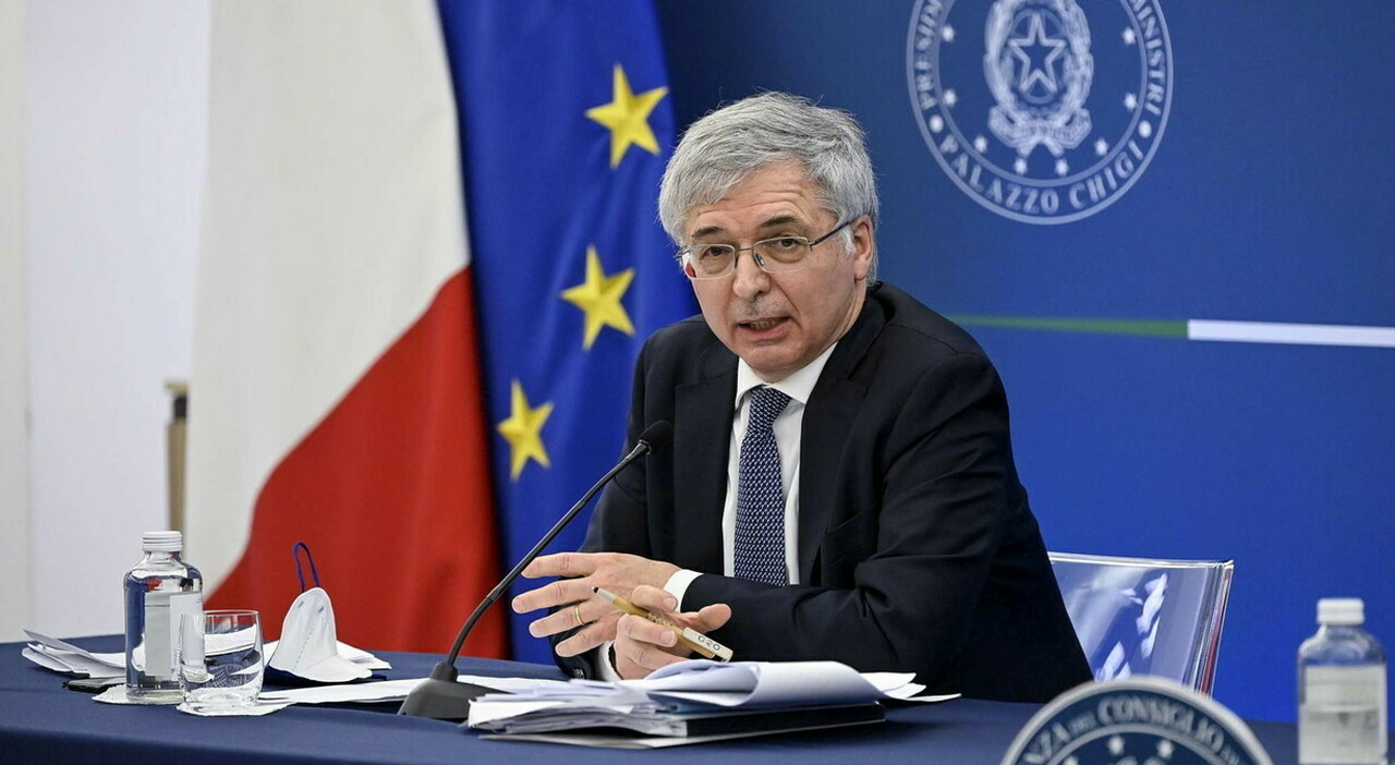 il ministro dell Economia Daniele Franco