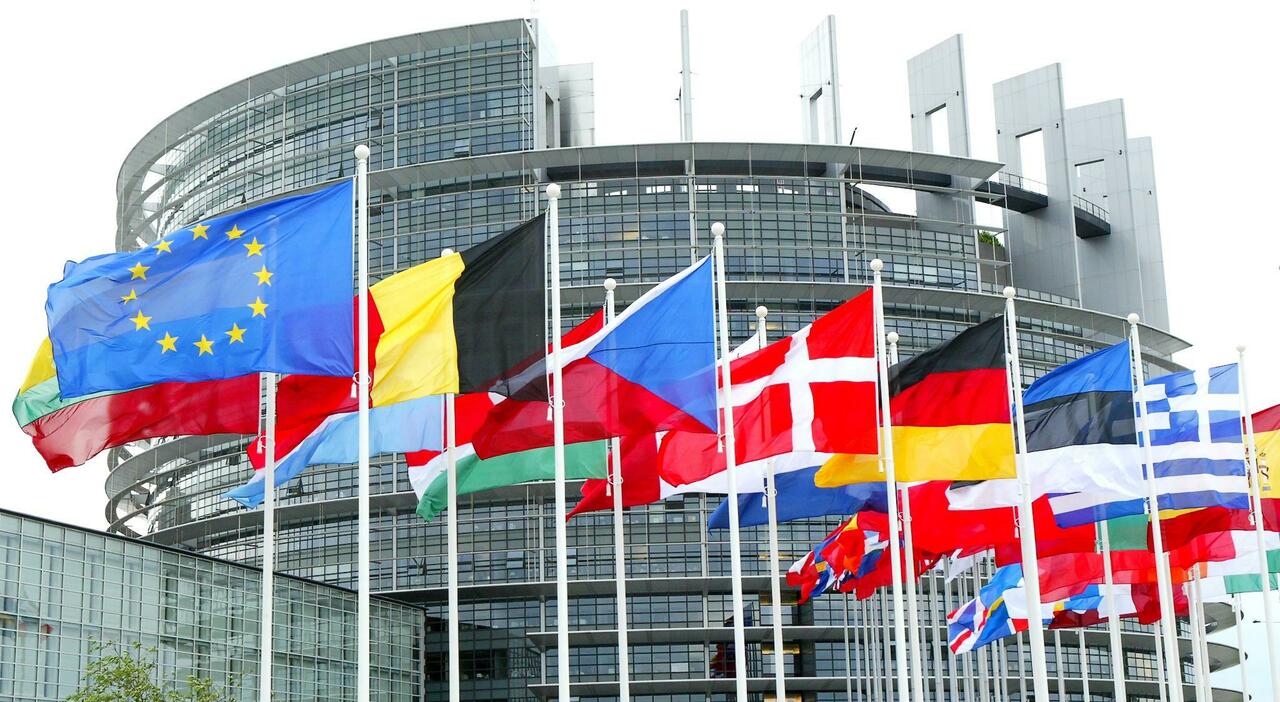 Il parlamento europeo a Bruxelles