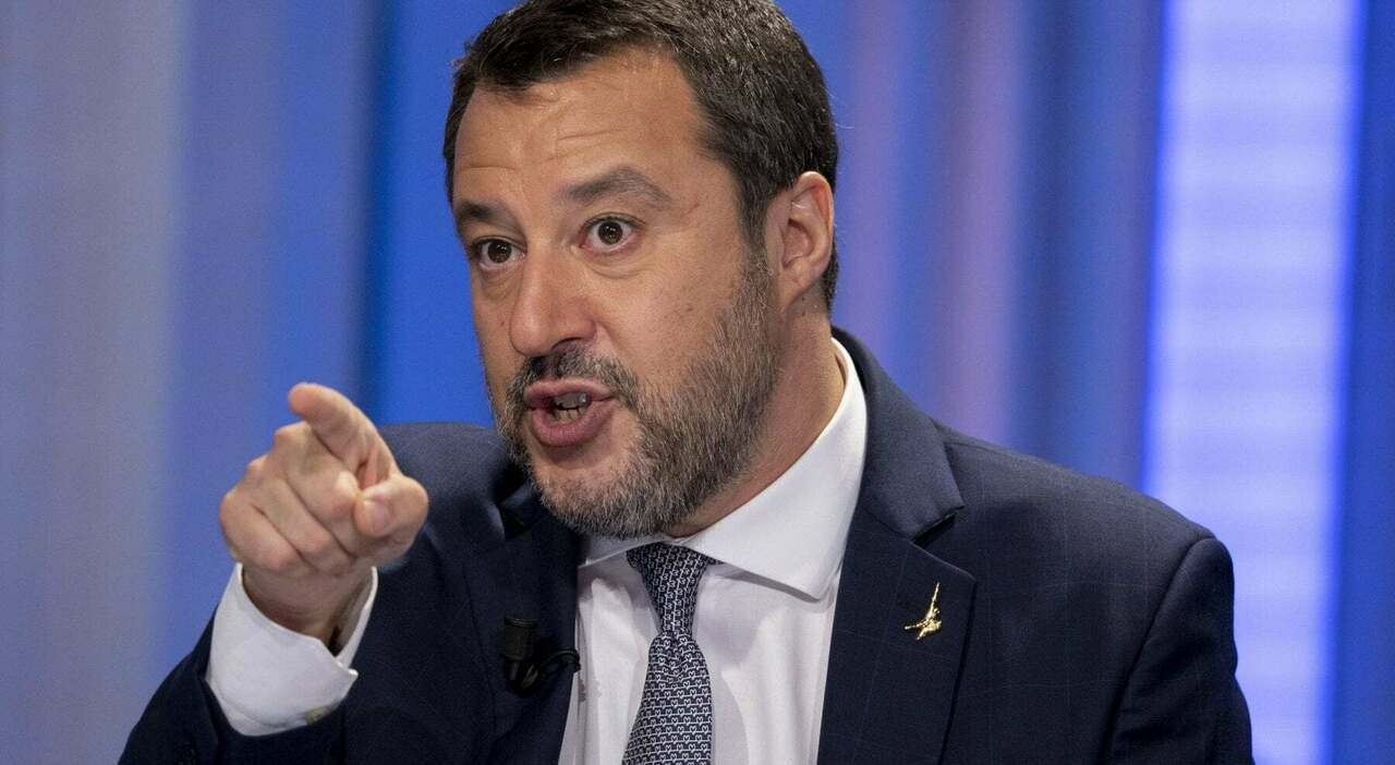 il vicepremier e ministro delle Infrastrutture Matteo Salvini