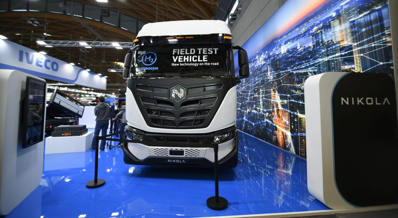 Il primo camion elettrico Nikola 3 a Ecomondo 2022, è primo mezzo elettrico per le lunghe distanze