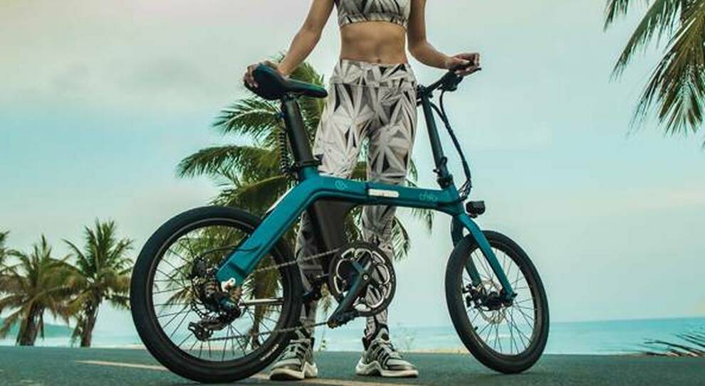 Una bicicletta elettrica che può usufruire del bonus mobilità