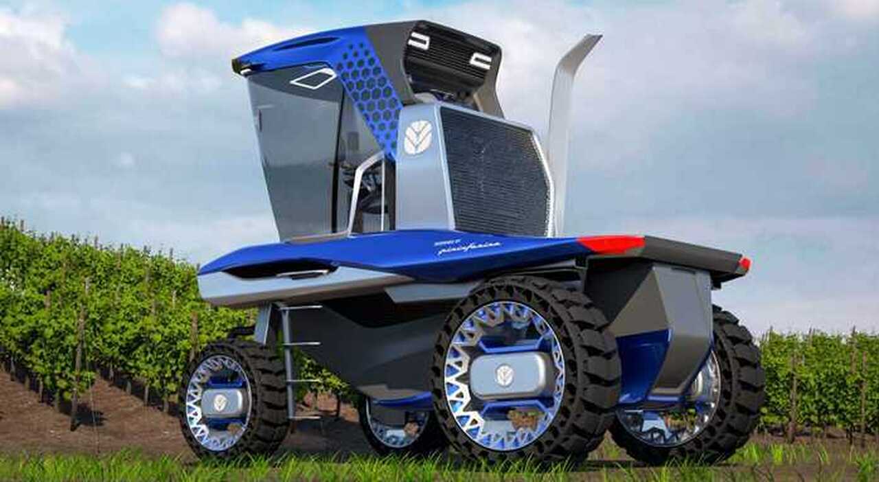 lo Straddle Tractor Concept, un trattore in grado di soddisfare le richieste delle aziende viticole con vigneti stretti