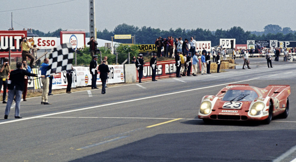 La Porsche ottenne la sua prima vittoria assoluta con la 917 KH