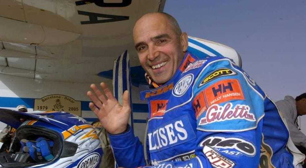 Fabrizio Meoni, trionfatore delle edizioni 2001 e 2002 muore alla Dakar 2005