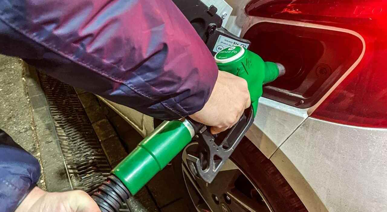 Un rifornimento di benzina