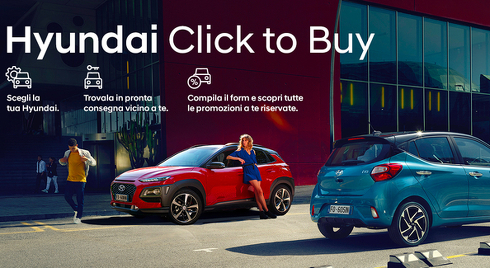 Comprare l’auto con un clic? Il fenomeno è in crescita Italia in prima linea con “Hyundai Click to Buy”