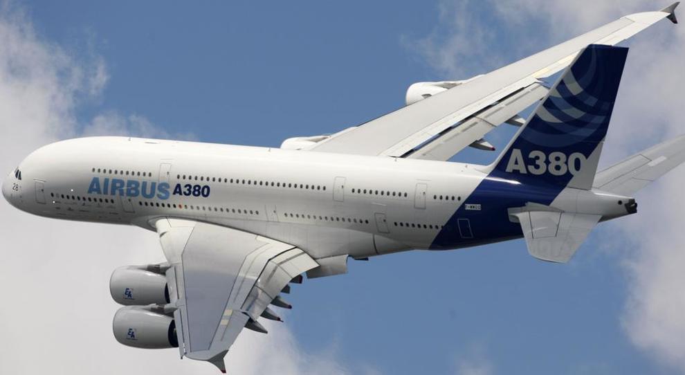 L'Airbus A380 conosciuto anche come gigante dei cieli