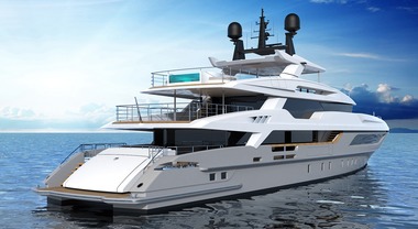 Baglietto, varo a luglio e presentazione in Costa Azzurra per il nuovo mega yacht di 48 metri