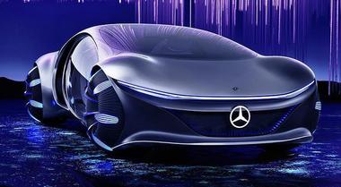 Mercedes Vision AVTR si ispira ad Avatar. Design bio e batterie organiche per la mobilità del futuro