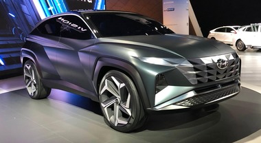 Hyundai Vision T, il concept che prefigura la prossima Tucson è ibrido plug-in