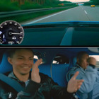 In viaggio con papà a 417 all'ora in autostrada Vola la Bugatti Chiron di Radim Passer e figlio Video